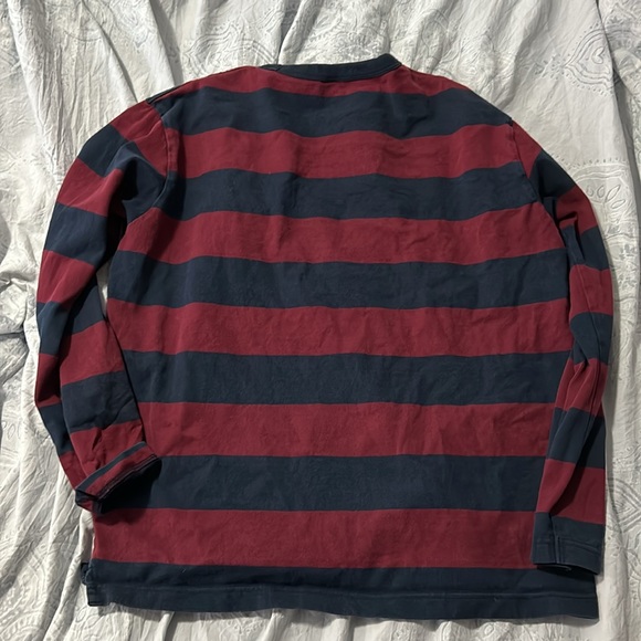 ♥️uniqlo men’s striped long sleeve tee - Picture 2 of 4